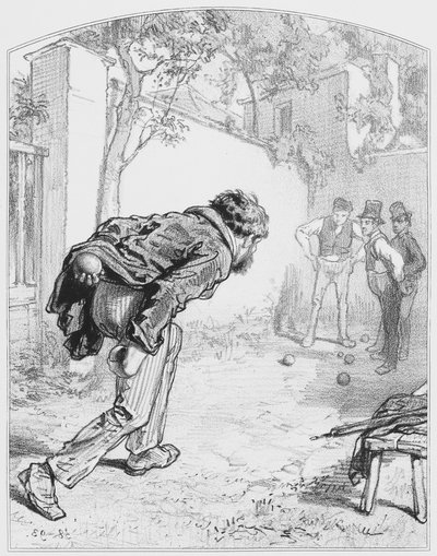 Les boules by Paul Gavarni